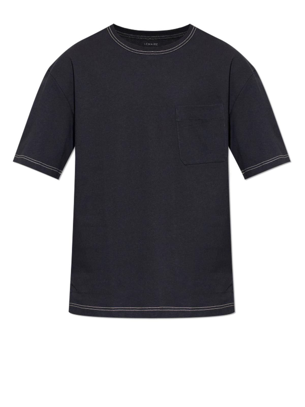 black Boxy Lemaire T-shirt | Quaranta Boutique Lemaire